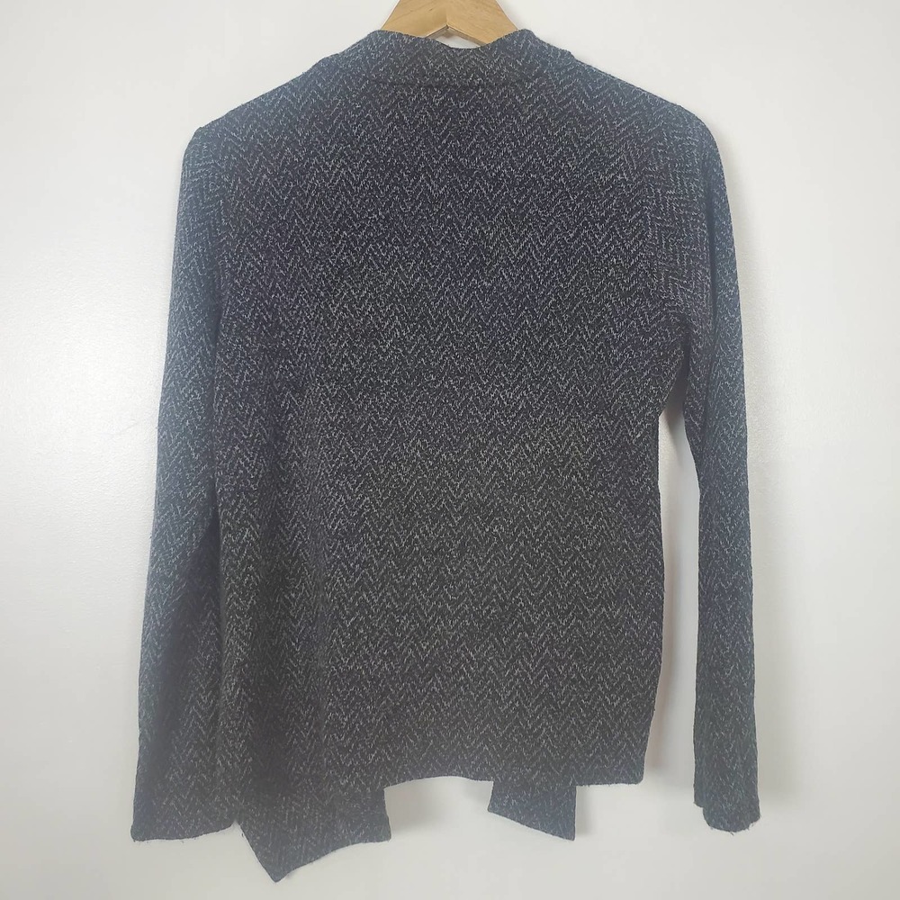 Karl Lagerfeld open front cardigan gray small - Picture 2 of 5